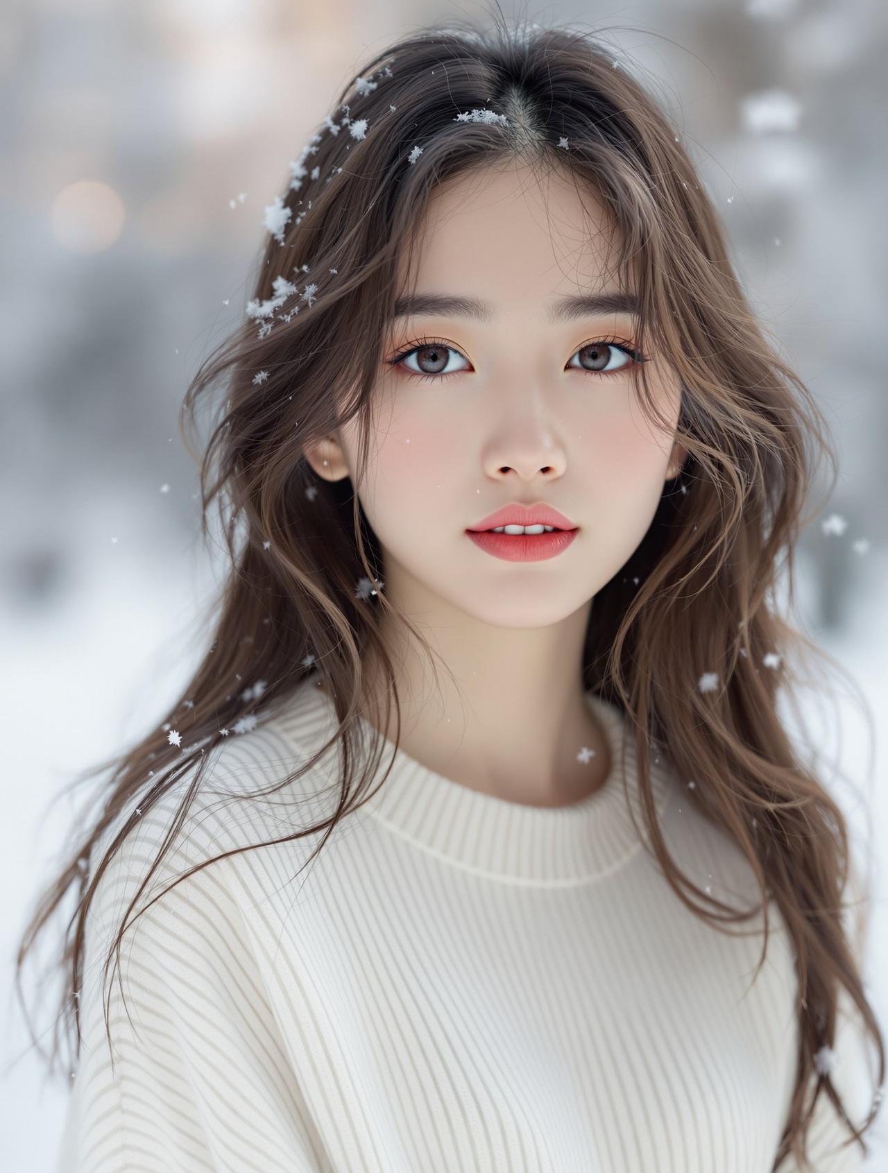cosplay图集 - 纯欲风风格作品 - 初雪约定 - 封面大图